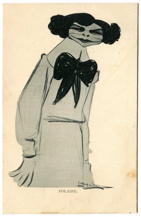 Polaire – Caricature de Camara (1902)