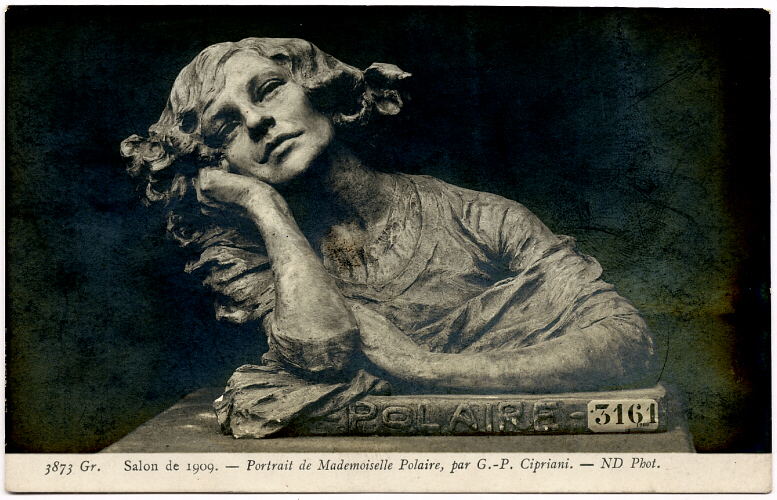 Buste de Polaire par G.-P. Cipriani – 1909