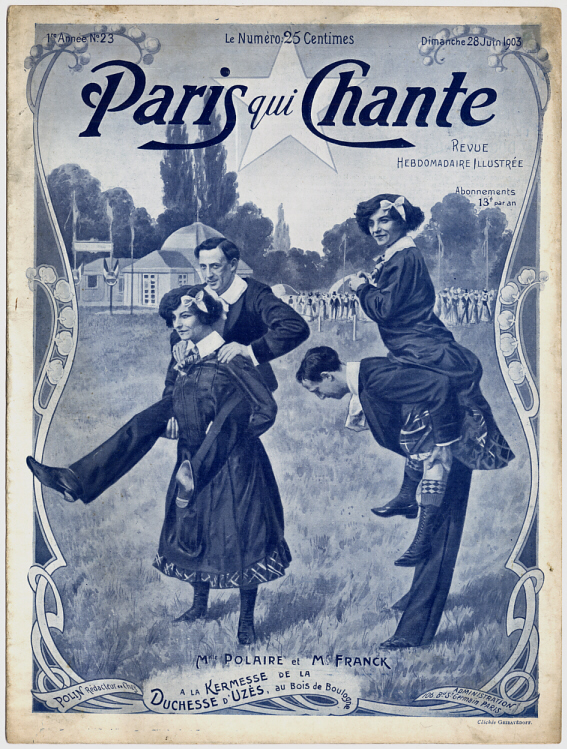 Paris qui Chante – Juin 1903