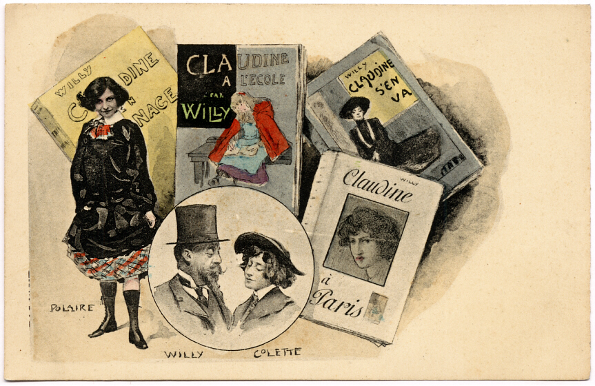 Publicité pour la série des Claudine – Vers 1903